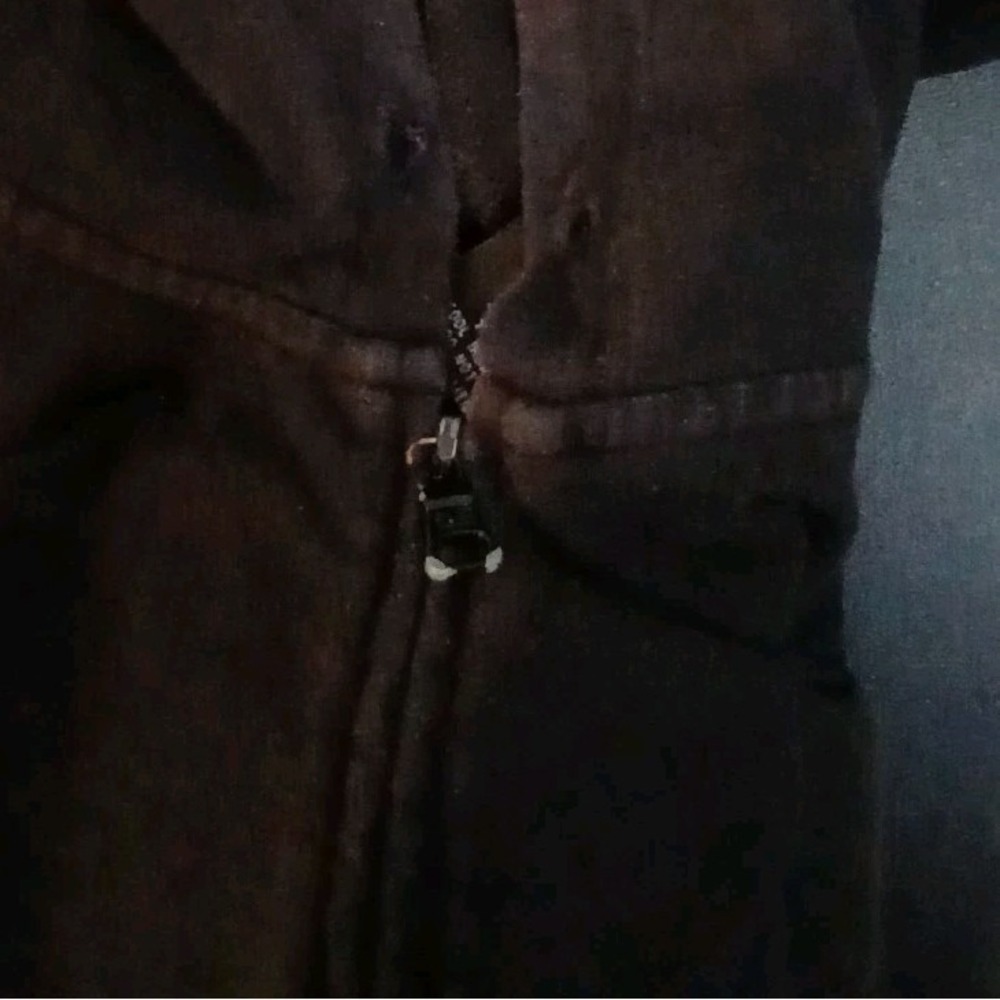 Polo Jeans Co Ralph Lauren‎ Hoodie Jacket Black Zip Up Pocket Hoodie Small Flaw - Picture 9 of 9